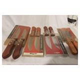 Four packs of steak knives