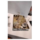 Glass Candle Holders