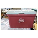 Rubbermaid Red Cream Cooler