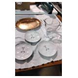 Decorative Golf Plates