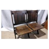 Vintage Folding Theatre Seats