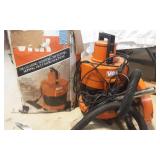 Wet and dry vacuuming  machine