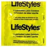 Pack of LifeStyles Lubricated Latex Condoms