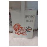 Harvest treats tote bags