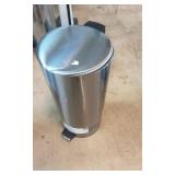 Stainless steel trash bin
