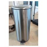 Stainless steel trash bin