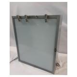 Vintage Aloe Fluorescent Lamp X-Ray Light Box