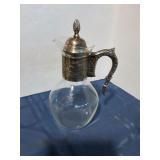 Corning Glass and metal coffee pot