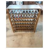 Wine or whisky bottle rack