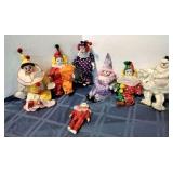 Ceramic Clown Dolls