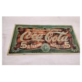 Vintage Tin Coca-Cola Sign