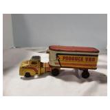 Wyandotte Tin Truck And Trailer Produce Van