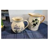 Olive Branch Ceramic Pitcher