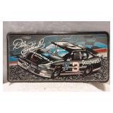 Collectible DALE EARNHARDT  Wall Tin Licence Plate