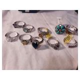 10 rings all sizes 10