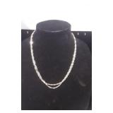 18K Gold over sterling necklace