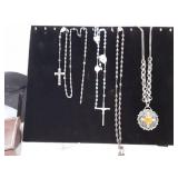 Rosaries and necklaces