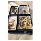 Necklaces cat, teadrop and more