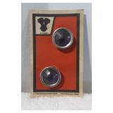 Set of two blue dot lenses new