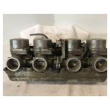 Honda cb400 carburetor assembly