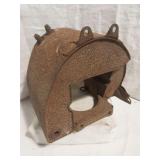 Harley horseshoe oil tank