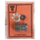 V-Twin Manufacturing Clutch Hub Nut & Seal Kit