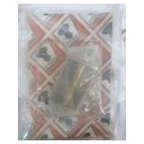 Kick pedal polished brass