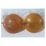 Set of six Amber turn signal lens