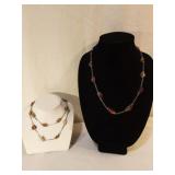 Handcrafted Polished Stone Necklaces