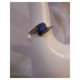 10k White Gold Linde Star Ring