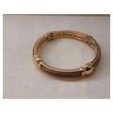 Signed Napier Gold Tone Bracelet