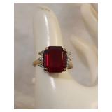 18k Yellow GE Cocktail Ring