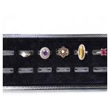 Lot of Gold Tone Rings