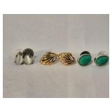 Signed Monet, Napier, & Liz Claiborne Earrings