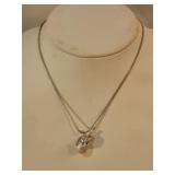Sea Turtle Hatching Egg Pendant on Chain