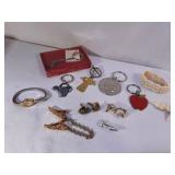 Retro Unakite Cufflinks, Keychains, & More