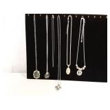 Silver Tone Necklaces & Sterling Chain