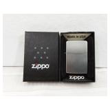 New "Satin Chrome" Zippo Lighter