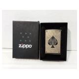 New "Ace Filgree" Zippo Lighter