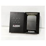 New "Satin Chrome" Zippo Lighter