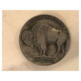 Vintage 3-inch Buffalo Nickel Belt Buckle