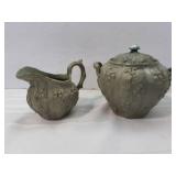 Antique Cork & Edge Ironstone Set