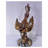 USONA Art Pottery Painted Bird