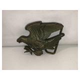 1978 Baron Buckle Solid Brass Eagle Belt Buckle