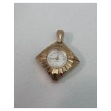 Vintage Caravelle 7j Ladies Pendant Watch