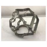 Vintage Tin Deck of Card Shape Cookie Cutter Cube