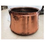 Large Hammered Copper Pot