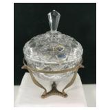 Beyer Bleikristall VH 24% Lead Crystal Candy Dish