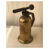 Antique Lenk Brass Gasoline Blotorch