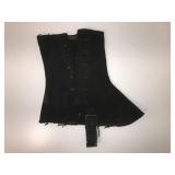 Set of Vintage 1800ï¿½s Black Wool Spats